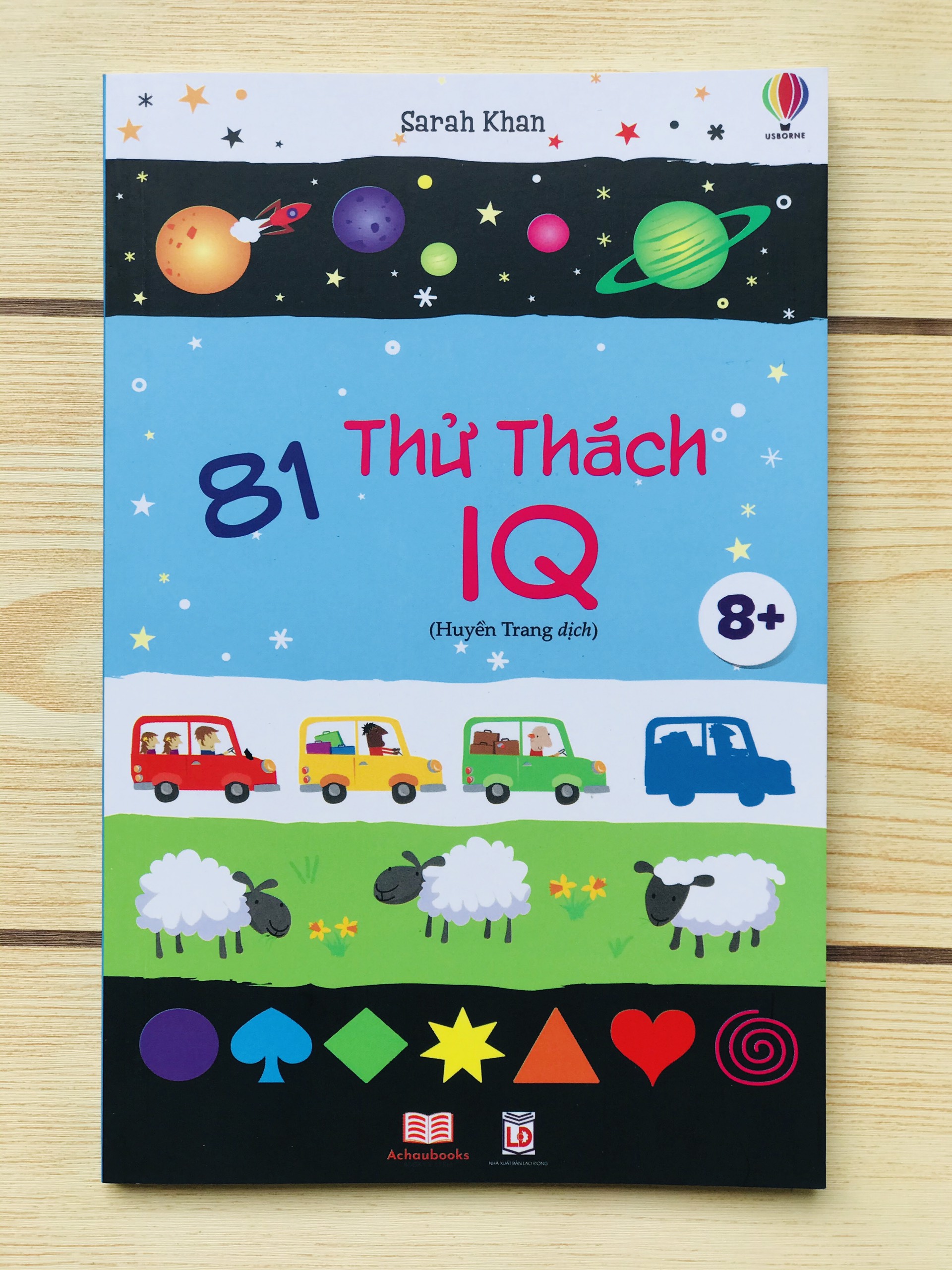 Sách phát triển tư duy iq cho bé - bộ 4 cuốn, in màu