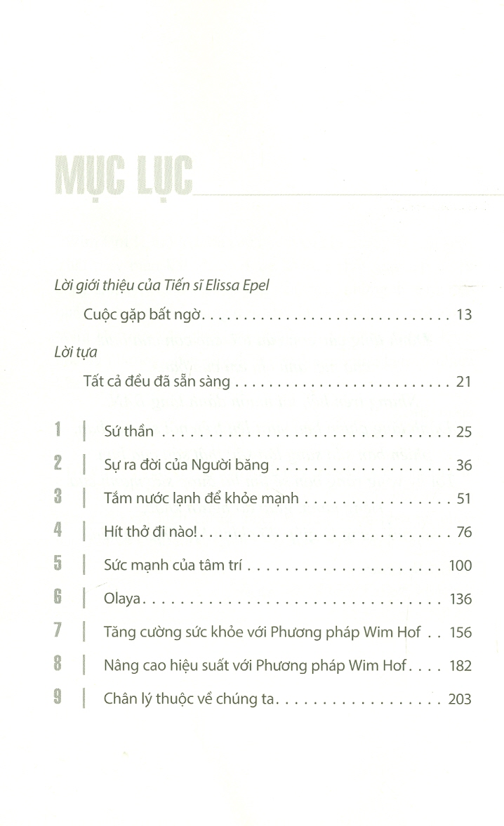 Trị Liệu Bằng Nước Đá - Kích Hoạt Toàn Bộ Tiềm Năng Cơ Thể Với Phương Pháp Wim Hof