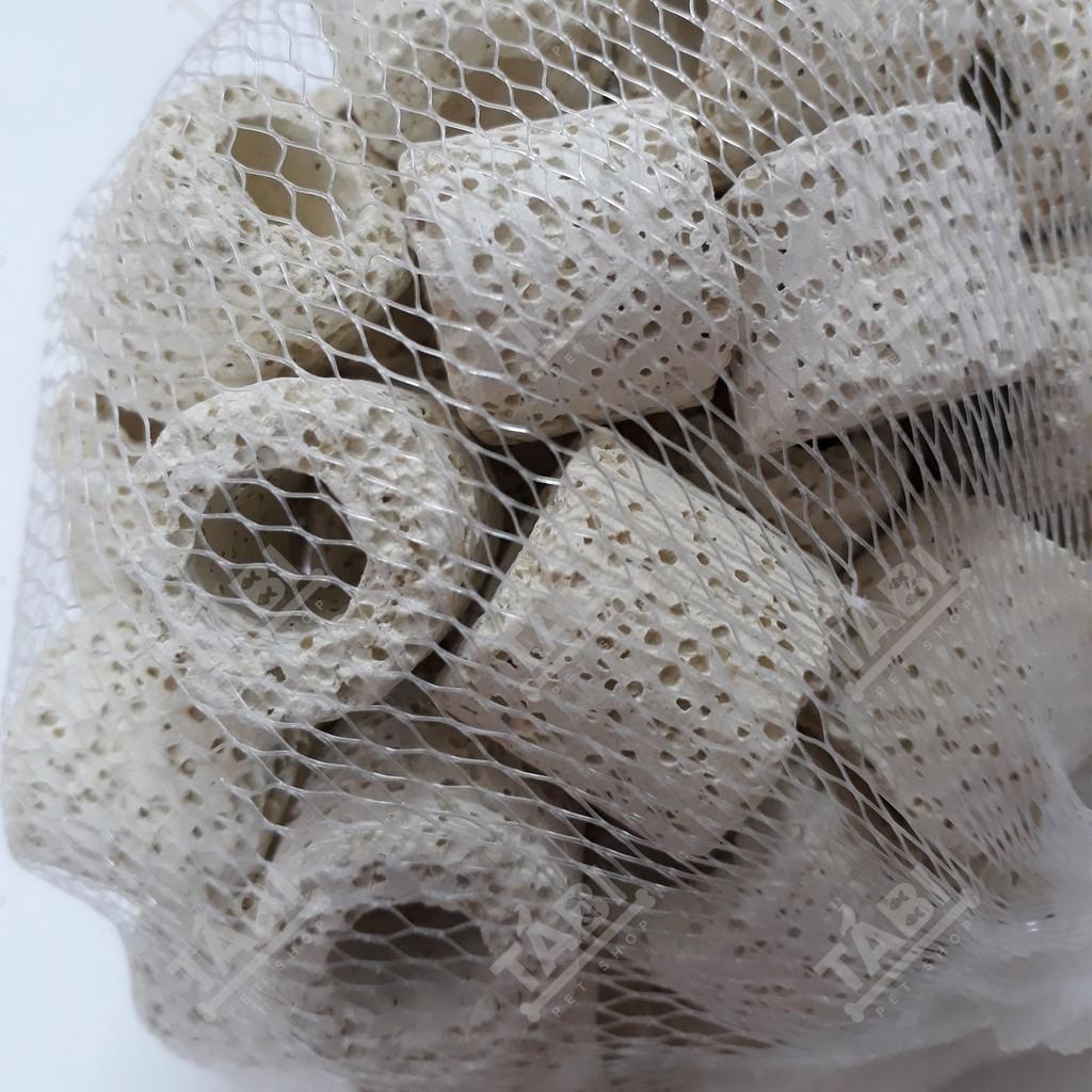 200G Sứ Nhẫn Lỗ Lọc Hồ Cá - Sứ Lọc Hồ Cá Cao Cấp