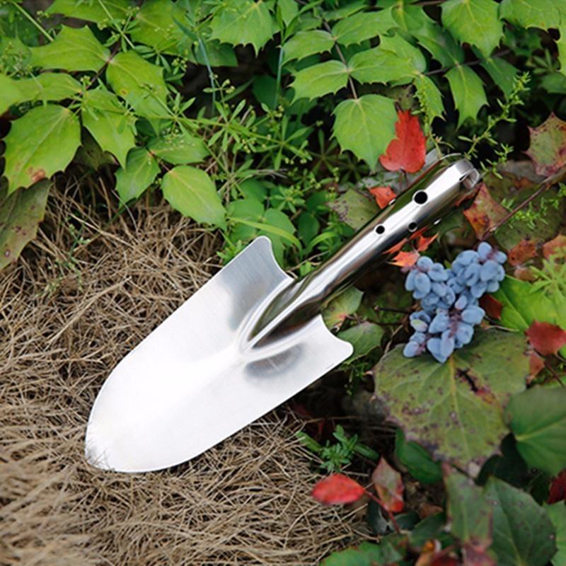 Bay tay lớn có thước đo Inox mũi tròn LV100-BLT