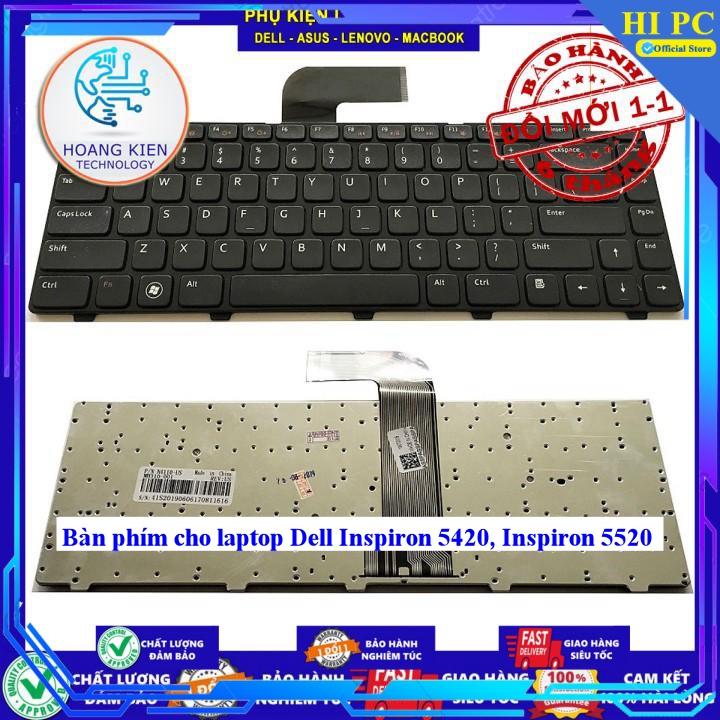 Bàn phím cho laptop Dell Inspiron 5420 Inspiron 5520 - Hàng Nhập Khẩu mới 100%