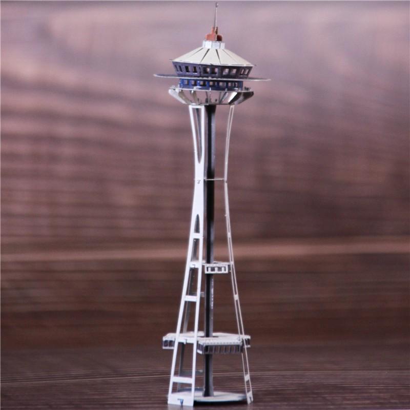 Mô Hình Lắp Ráp 3d Tòa Tháp Space Needle