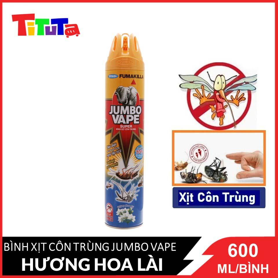 Xịt Jumbo Super A1 Hương Lài 100712619 (600ml)