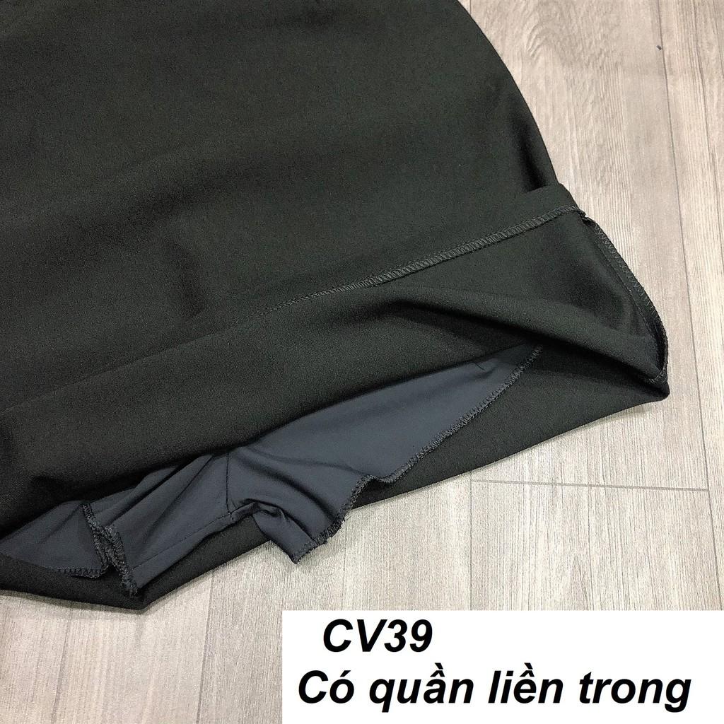 Chân váy ôm công sở có quần liền trong CV39