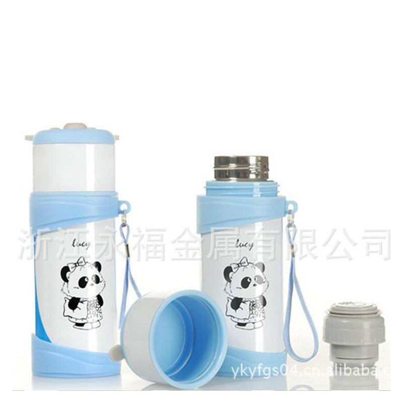 Phong cách mới nhất Vĩnh Phúc cốc cách nhiệt chân không cốc gấu trúc cốc trẻ em cốc nước cốc inox
