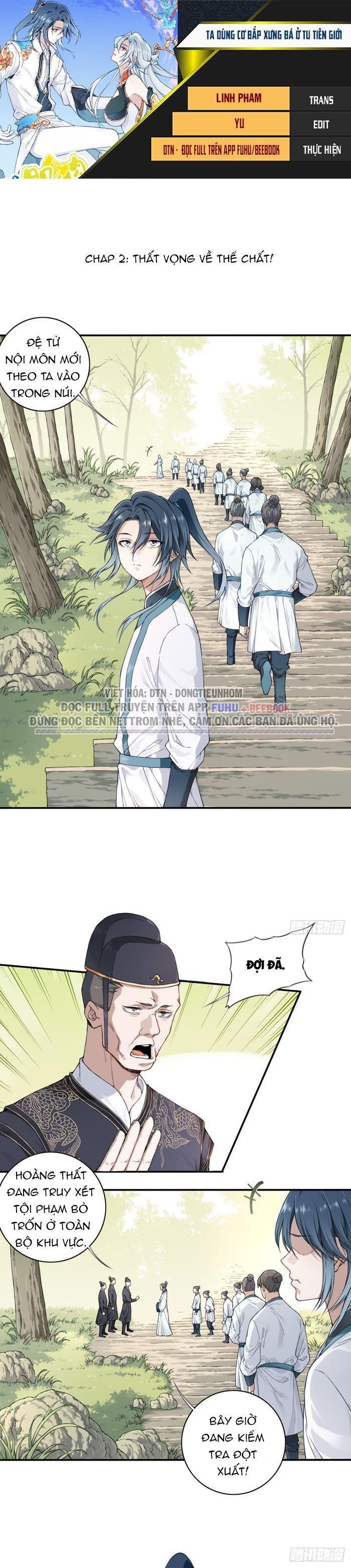ta dùng cơ bắp xưng bá ở tu tiên giới chapter 2 1