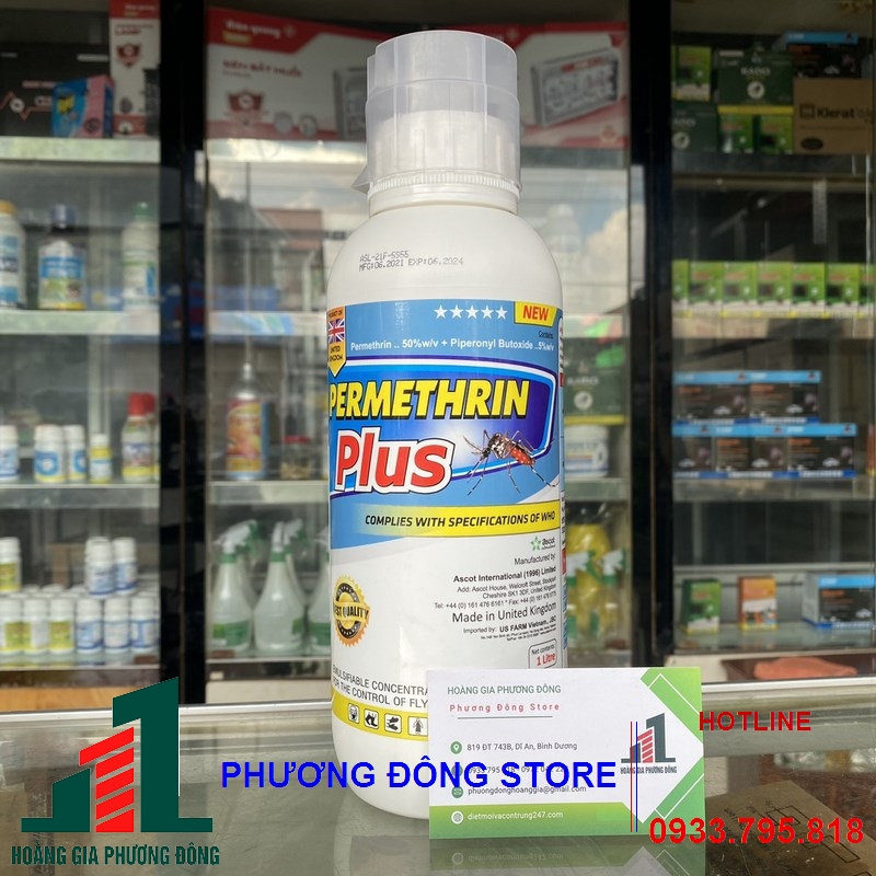 Thuốc diệt muỗi Permethrin Plus 50EC