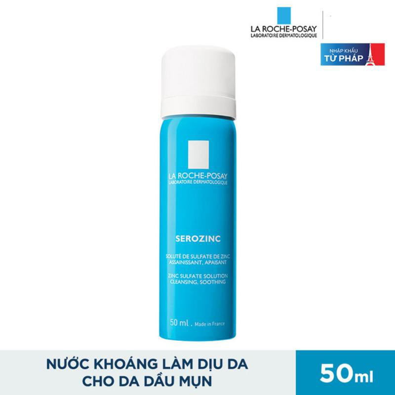 Xịt Khoáng Giúp Làm Sạch Và Dịu Da La Roche Posay Serozinc 50ml