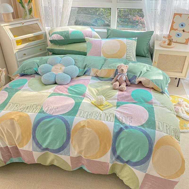 Set Cotton Living 100%cotton Thổ Cẩm Sắc Màu Hàng Nhập Khẩu Cao Cấp Trong BST HELLO SUMMER
