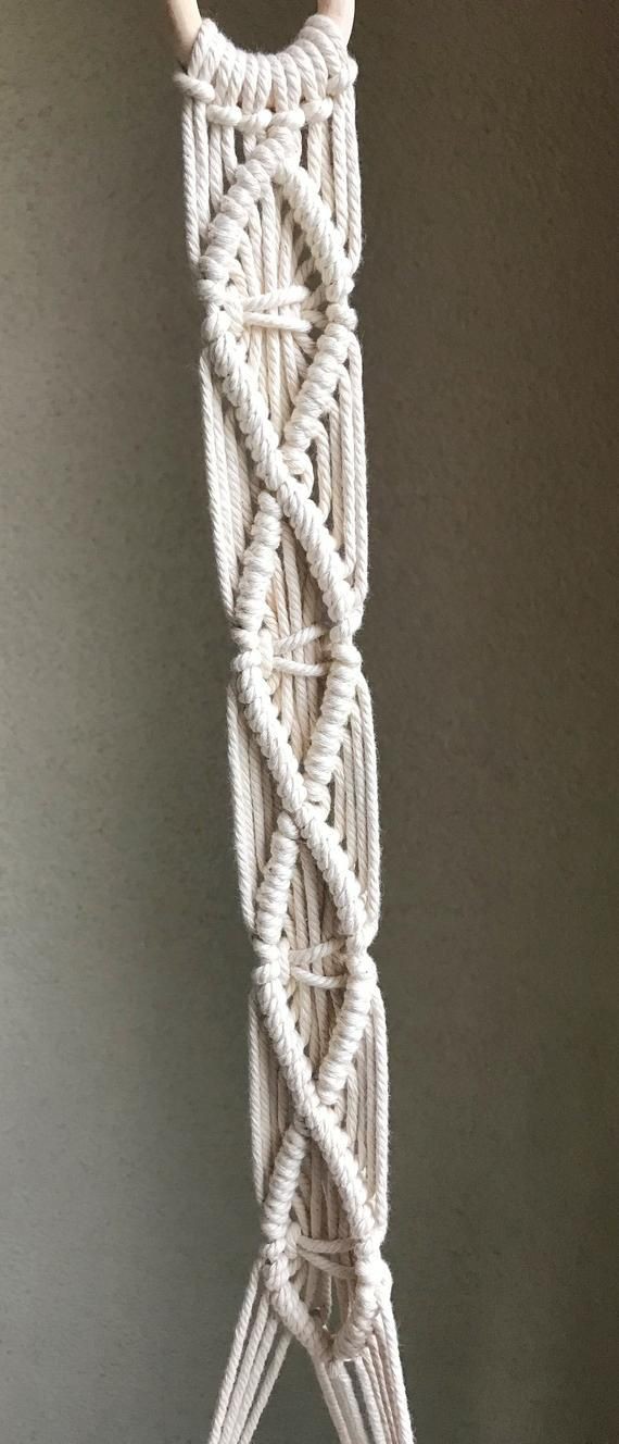 Bộ 3 dây treo trang trí dây trang trí dây treo chậu cây lọ hoa tết thủ công macrame MAC304