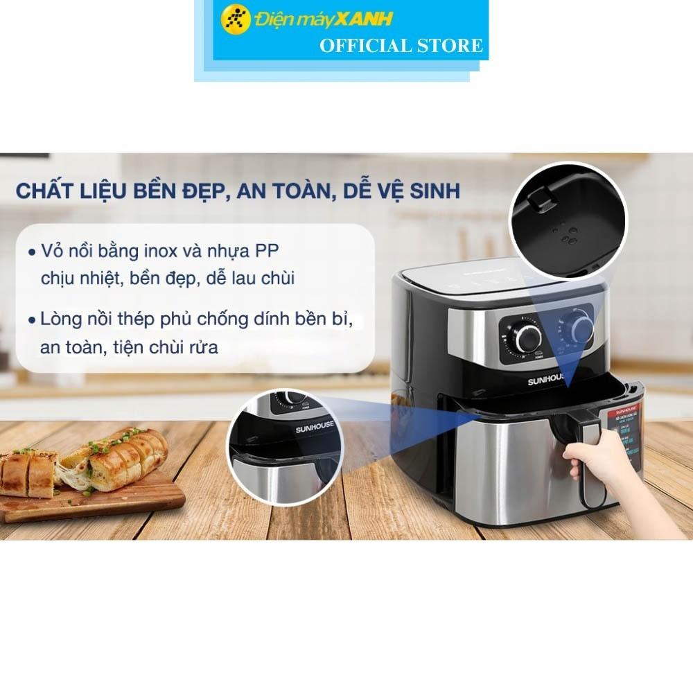 Nồi chiên không dầu Sunhouse SHD4035 9 lít - Hàng chính hãng - Hàng Chính Hãng