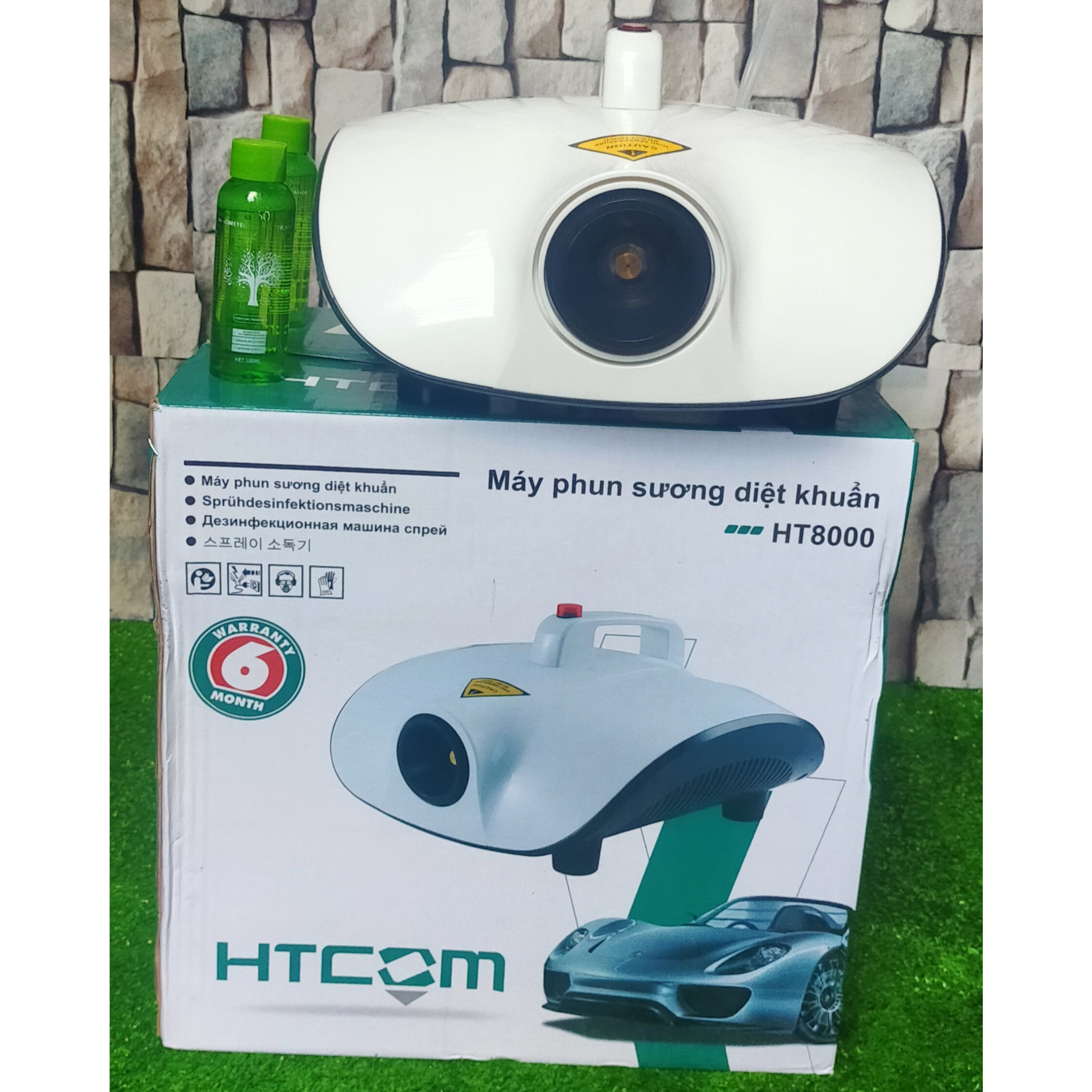 MÁY PHUN SƯƠNG KHỬ MÙI, DIỆT KHUẨN, LỌC KHÔNG KHÍ HTCOM HT8000 (1500W) - HÀNG CHÍNH HÃNG