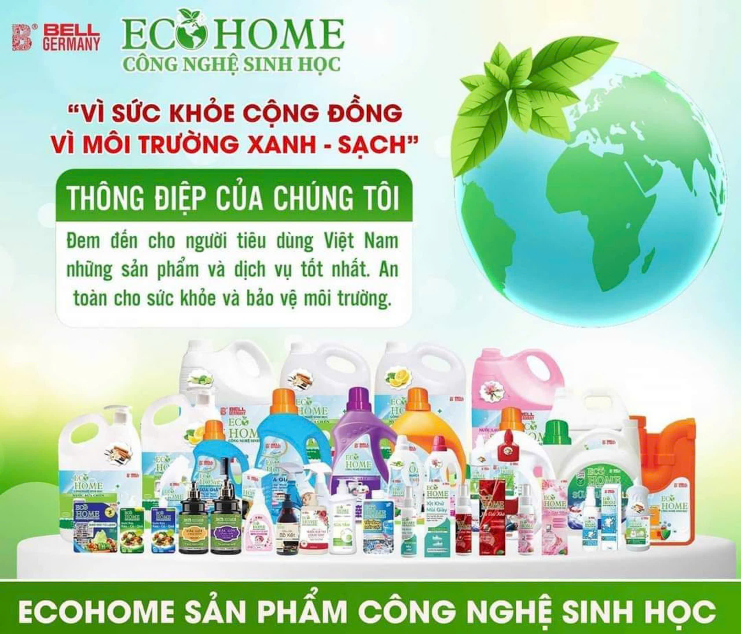 (Tặng nước rửa tay) Combo Cặp Dầu Gội Xả Chanh Sả Bồ Kết ECOHOME Kim Ngân Công Nghệ Sinh Học 500ml