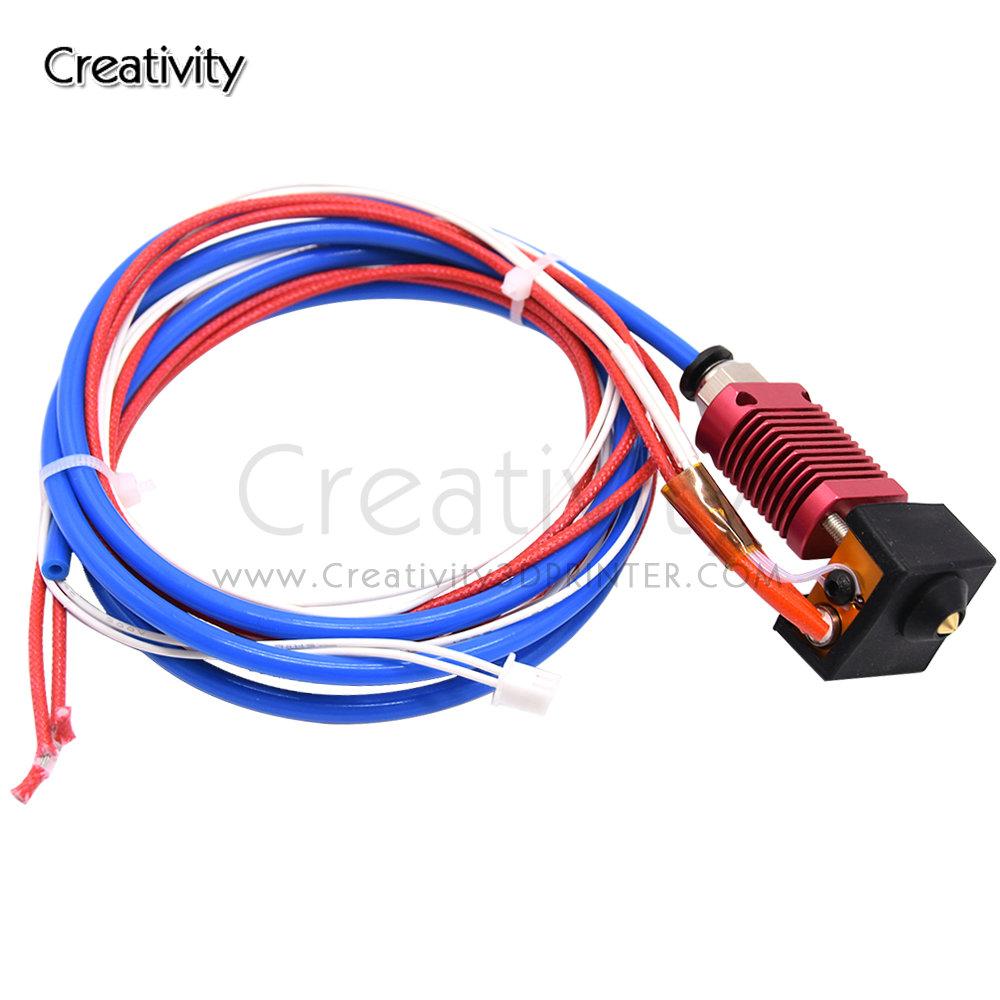 Bộ phận máy in 3D MK8 Bộ công cụ outruder HotEnd 0,4mm vòi 1,75mm cho Ender3 Ender3v2 CR10 Ender5 Máy in 3D