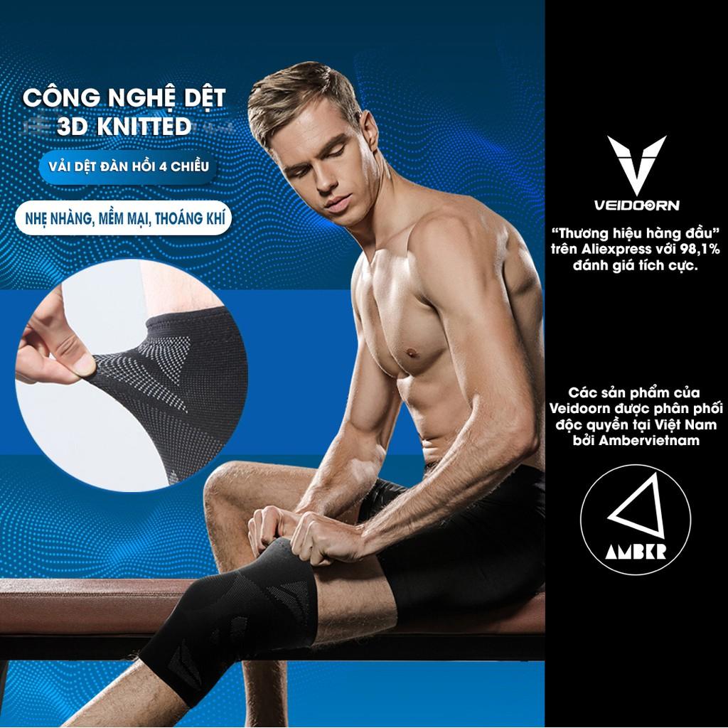 Bó gối thể thao VEIDOORN, Bảo vệ đầu gối Bóng đá, Bóng Rổ, Chạy Bộ, Bóng Chuyền, Tennis,...