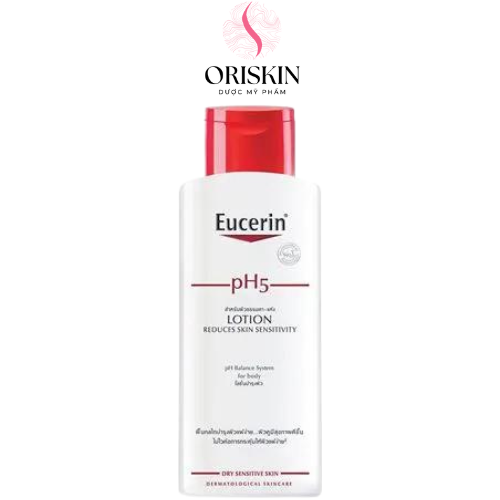 Sữa Dưỡng Thể Cho Da Nhạy Cảm Eucerin pH5 Skin Protection Lotion (250 ml) (Không Mùi)