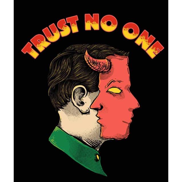 Áo hoodie Wright trust no one kẻ lừa đảo unisex