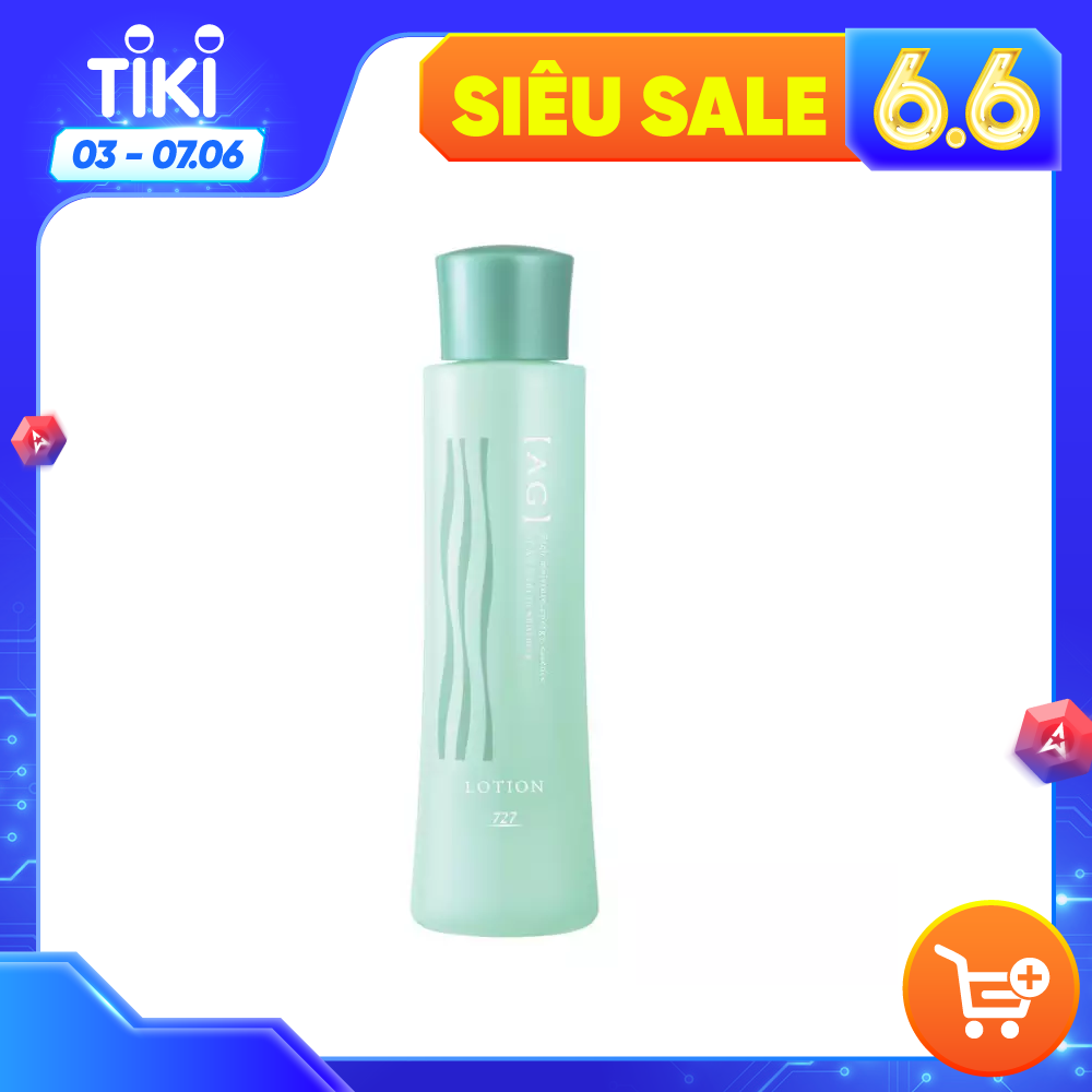 Nước hoa hồng cân bằng đọ PH cho da, làm mềm và sáng da từ công nghệ nhau thai Nhật Bản 727 AG Lotion 100ml