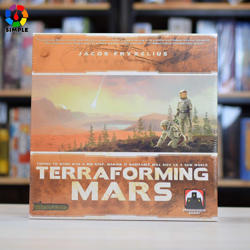 Trò Chơi Cờ Terraforming Mars Bản Tiếng Anh Chất Lượng Cao Độc Đáo Vui Nhộn