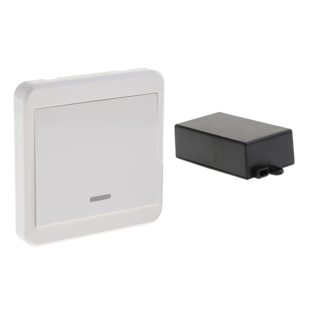 85V-250V Home Lights Switch Wireless Remote Control Single Gang 433Mhz