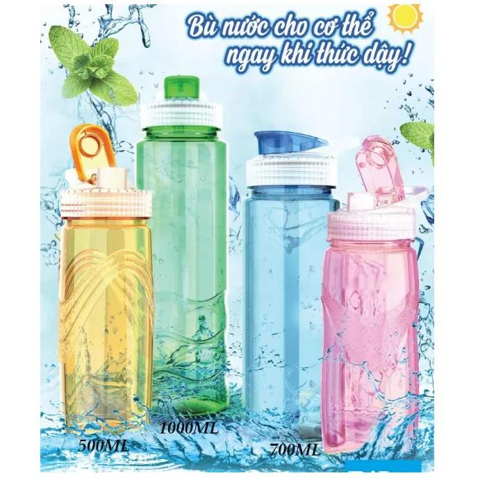 Bình nước thể thao 500ml, 700ml, 1000ml nhựa Duy Tân