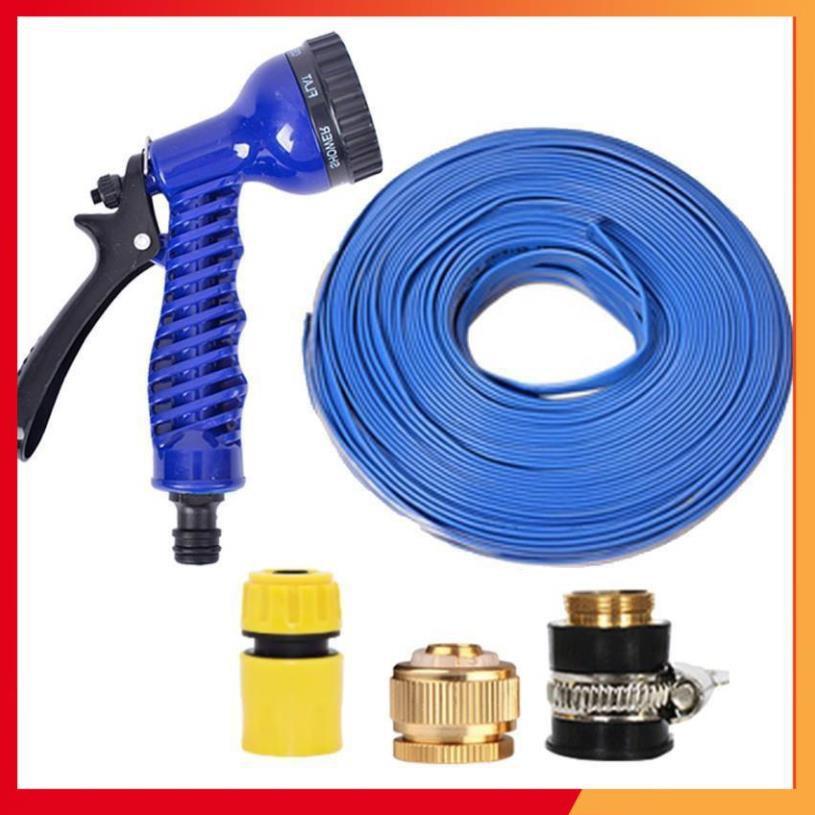 Bộ dây và vòi xịt tăng áp lực nước,rửa xe, tưới cây 7-10m 206843