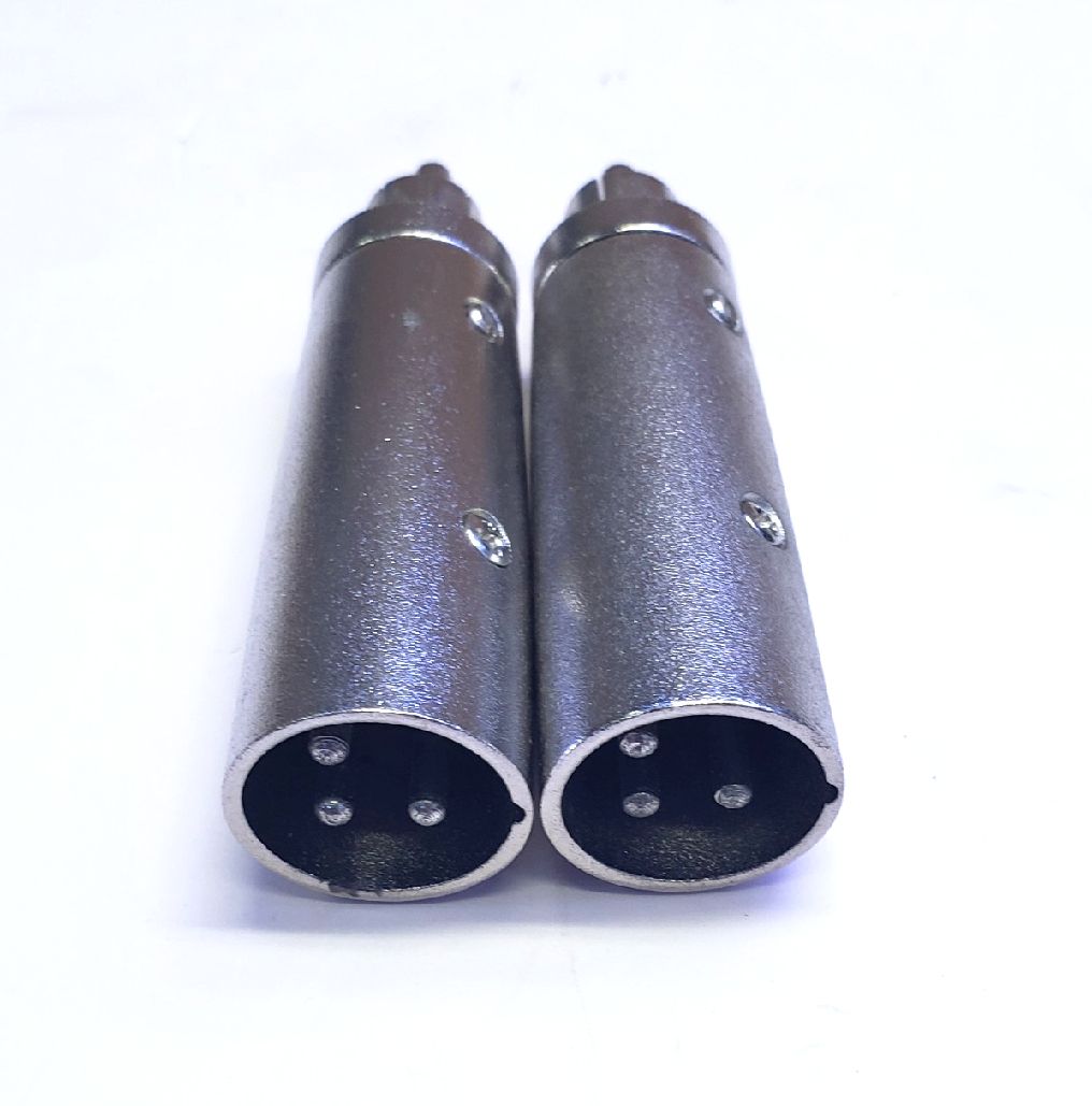 Đầu Chuyển jack XLR Ra Bông Sen Đực 1 Cặp