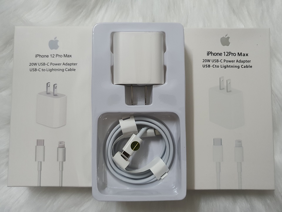Bộ Củ và dây sạc 20w Light.ning cho i.phone, i.pad - Bộ sạc nhanh - Hàng chính hãng
