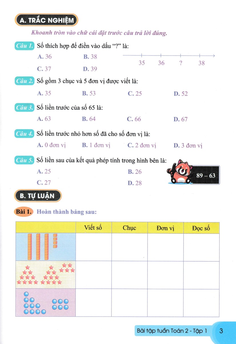 Bài Tập Tuần Toán 2 - Tập 1 - ND