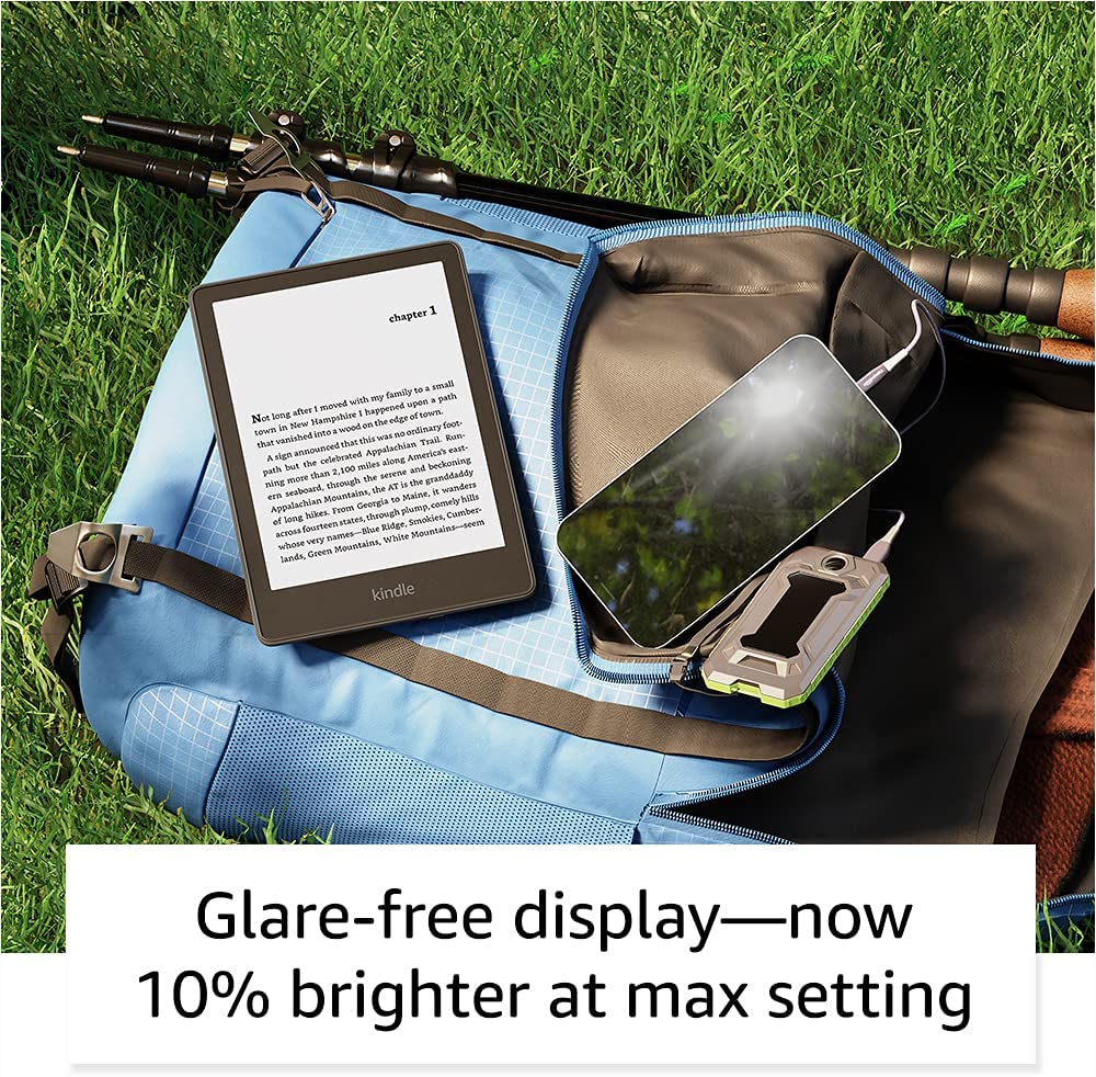 Máy đọc sách Kindle PaperWhite 8GB-2021. Màn hình độ phân giải cao (300 PPI) 6,8 Inch. Có đèn nền và Wifi. Model PQ89WIF-, Hàng nhập khẩu . New 100%