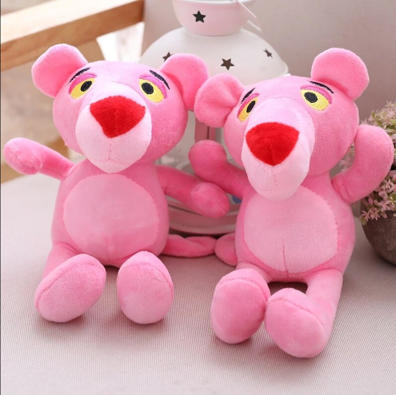 Gấu bông báo hồng Pink Panther dạng chibi siêu dễ thương (25cm---&gt;50cm) hàng việt nam chất lượng cao, an toàn cho trẻ nhỏ