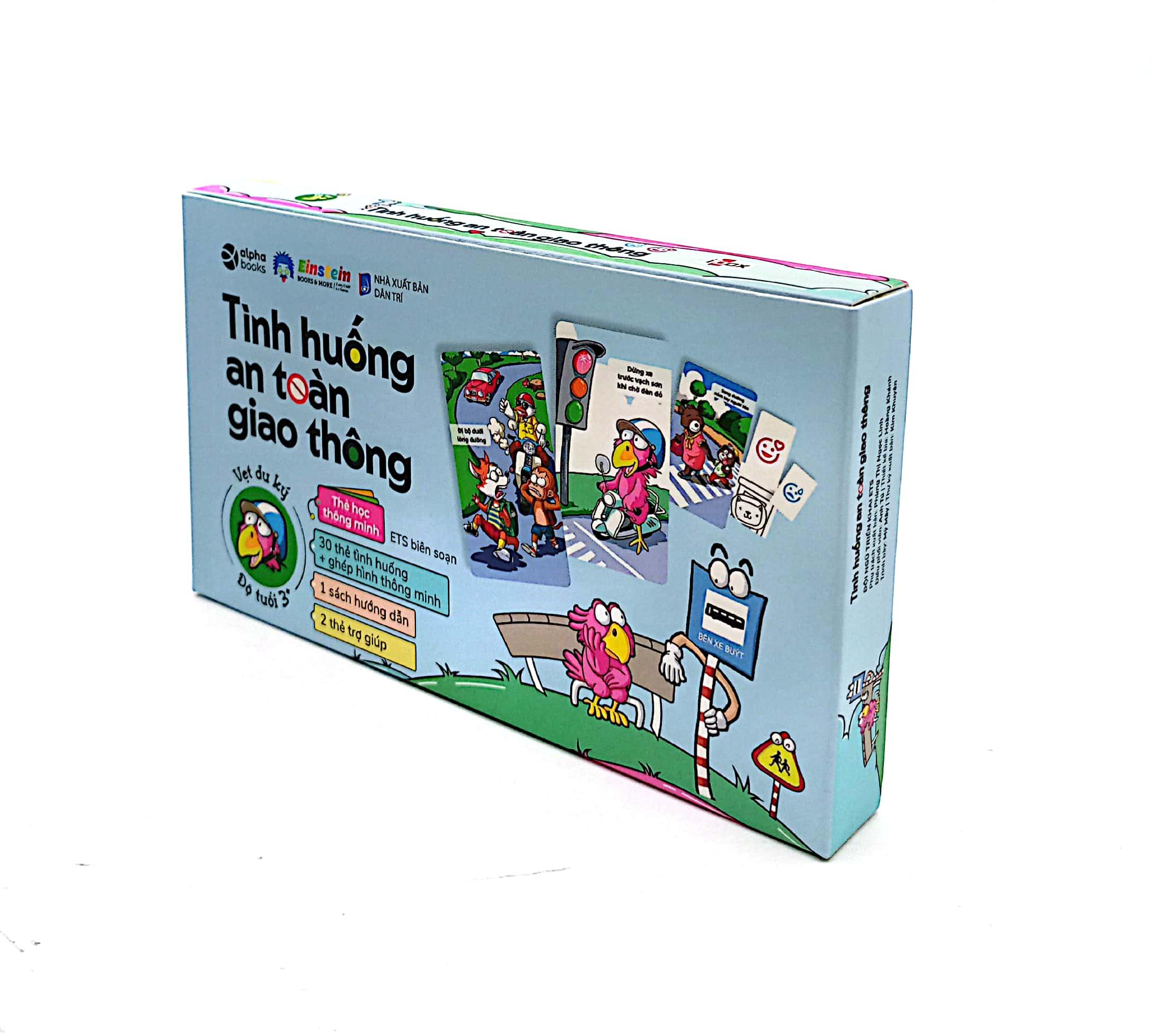 Sách - Hộp Thẻ Thông Minh: Tình Huống An Toàn Giao Thông