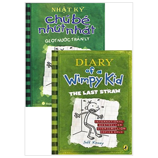 Combo Song Ngữ Diary Of A Wimpy Kid 3 - Giọt Nước Tràn Ly