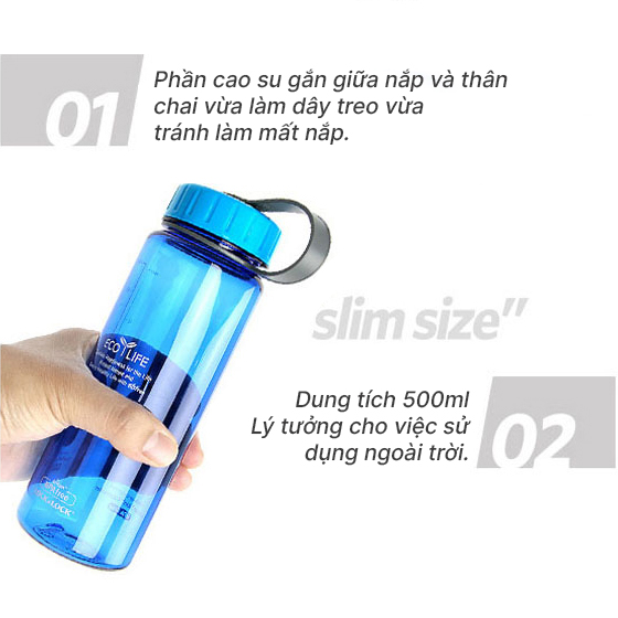 [HB Gift] [Hàng Tặng Không Bán] Bình Đựng Nước ACCU-CHEK 500 mL