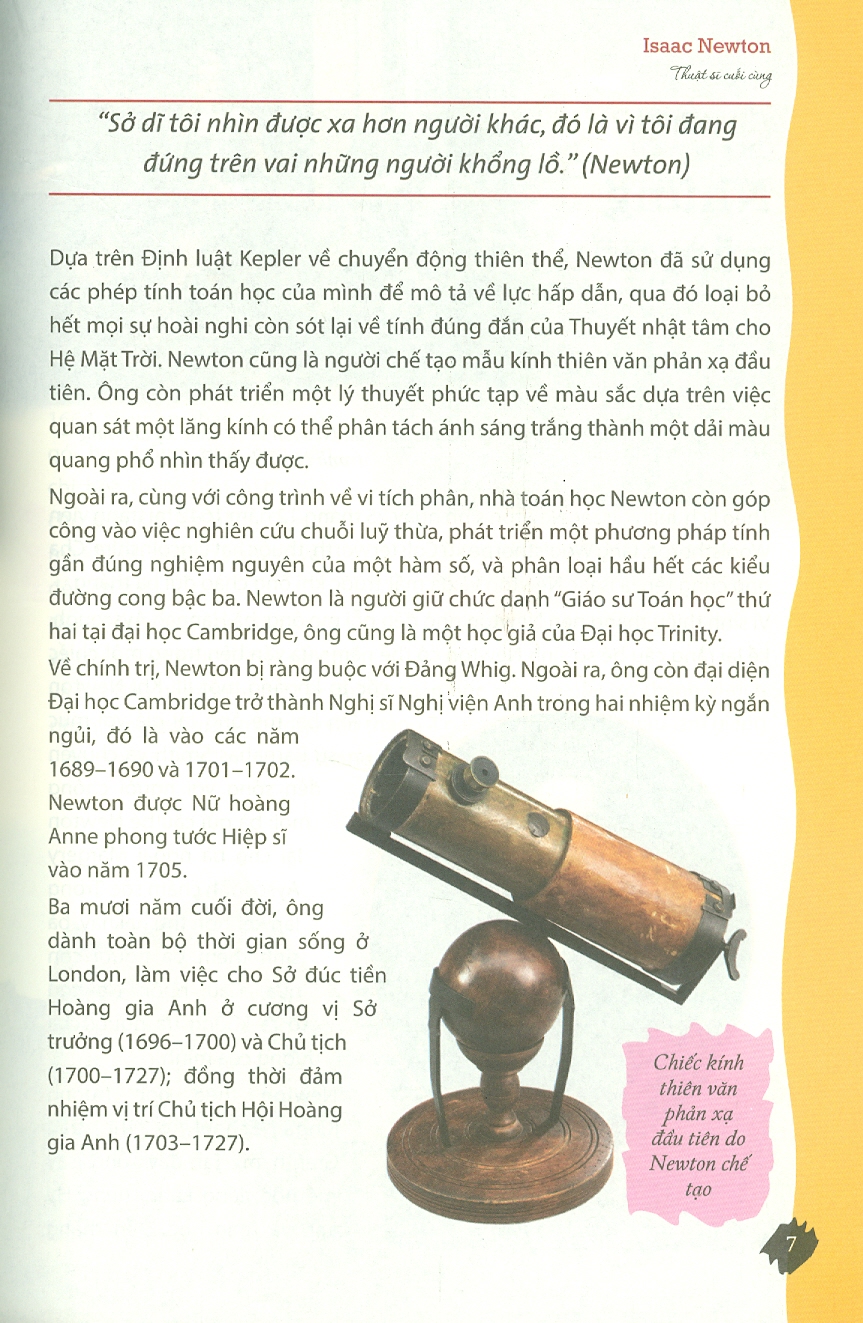 Những Cuộc Đời Lớn - Các Danh Nhân Khoa Học
