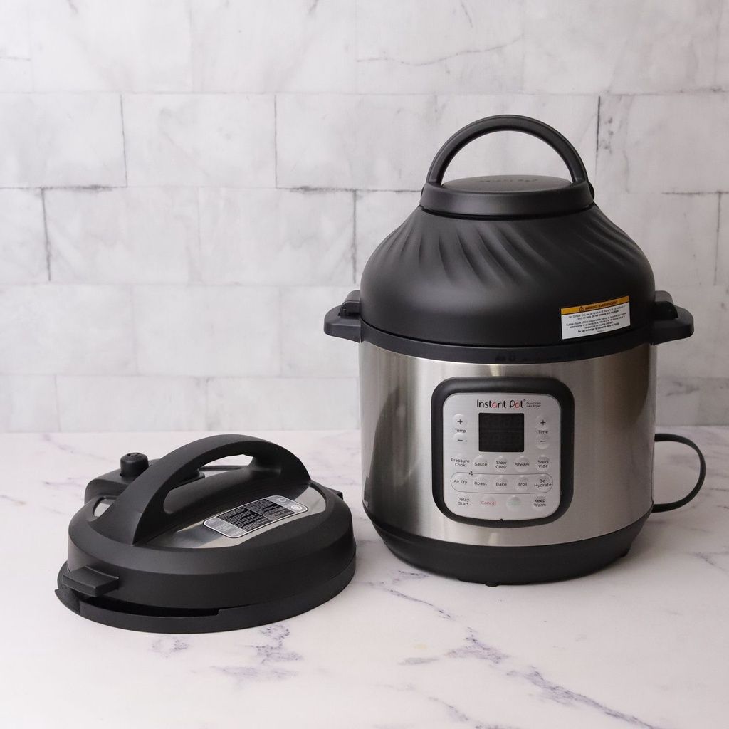 [ Hàng chính hãng Instant Pot ] Bộ nồi áp suất điện đa dụng Instant Pot Duo Crisp 11 trong 1, dung tích 8 lít (11 in 1, 8L) Tích hợp nồi chiên không dầu