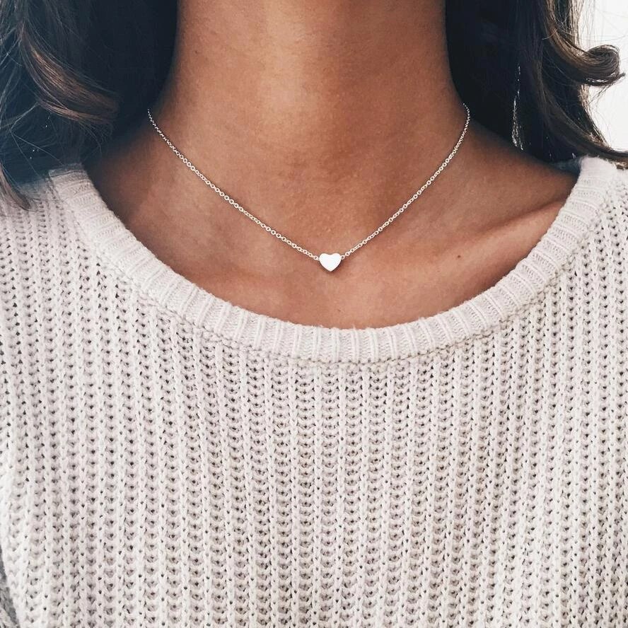 Vòng Cổ Mặt Hình Trái Tim thiết kế tinh tế BellaDonna 25