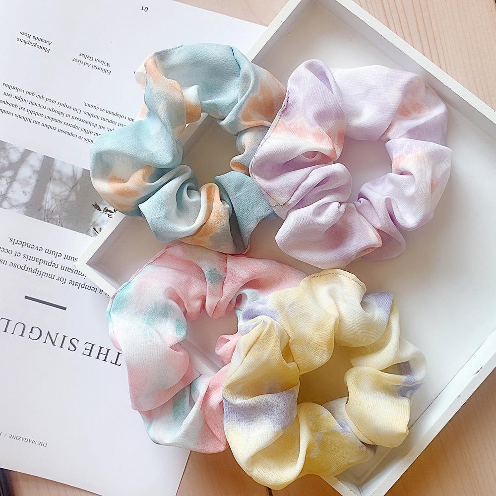 Scrunchies buộc tóc tông màu Gradient ngọt ngào, nữ tính thanh lịch PK733