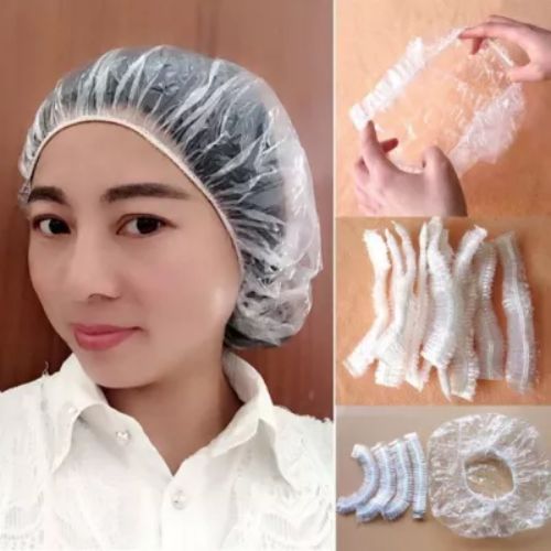 Mũ Chụp Tóc, Trùm Đầu Nilong dùng 1 lần Cho Nhà Nghỉ Khách Sạn Salon Spa