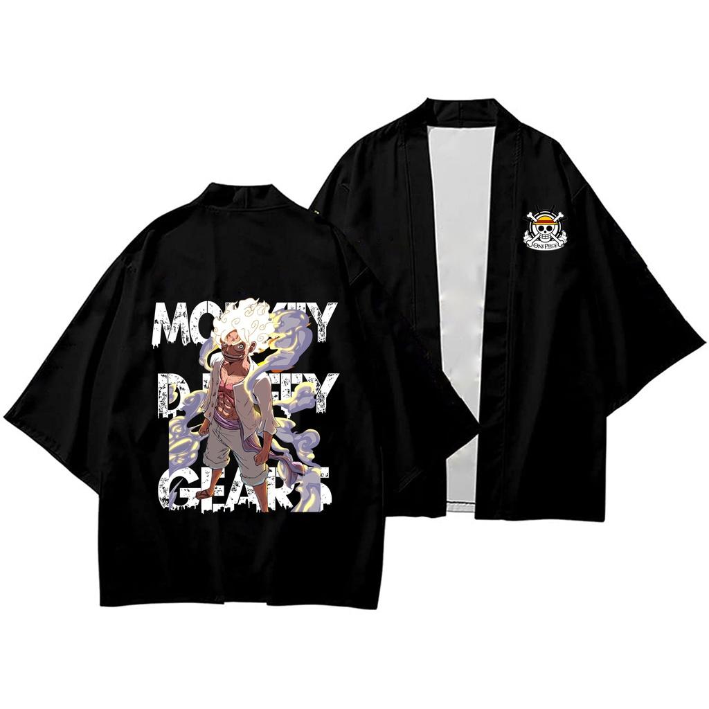 áo kimono Luffy One Piece Đảo Hải Tặc, áo khoác Luffy gear 5 mẫu mới nhất loại đẹp