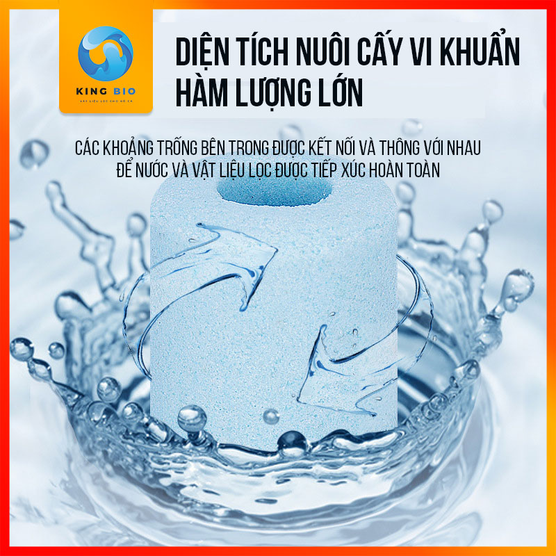 Sứ nhẫn lọc nano siêu mịn Yee - vật liệu lọc cao cấp bổ sung thêm khoáng chất cho bể cá