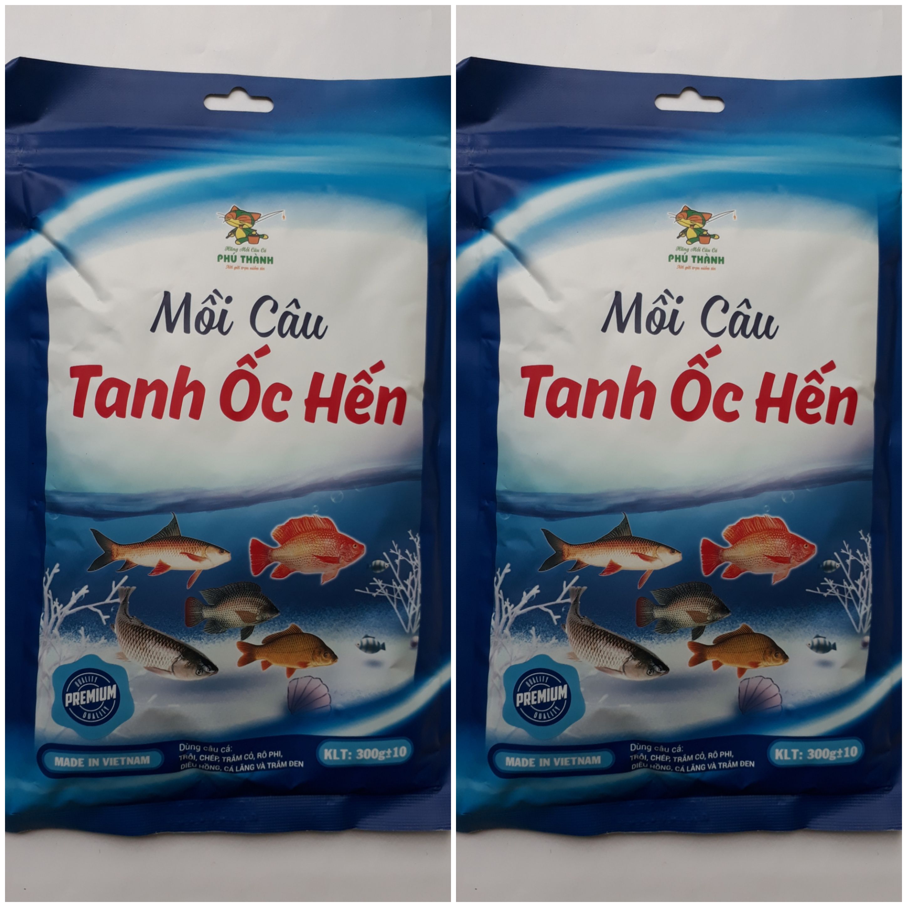 2 gói Mồi Câu Cá Phú Thành - Vị Tanh Ốc Hến