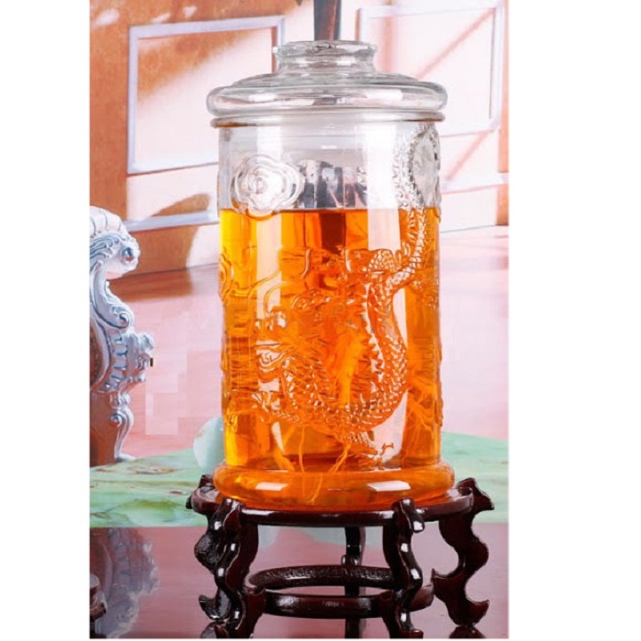 Bình Trụ không vòi 12 lít hàng dầy cao cấp