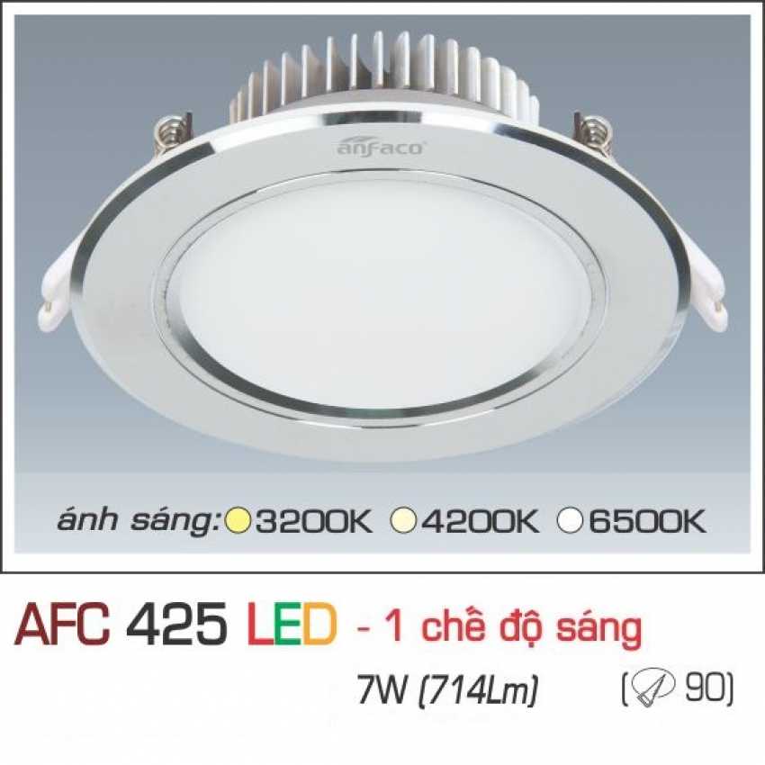 Đèn LED âm trần downlight Anfaco AFC 425 LED - Hàng chính hãng