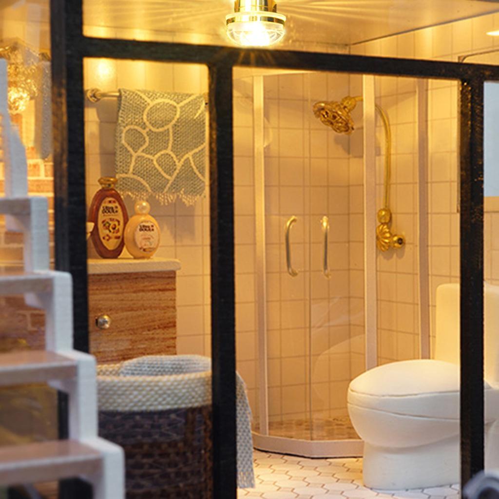 1/12 Dollhouse Ceiling Light Lamp LED Miniature Battery Type Miniature