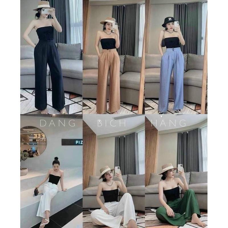 Quần sớ đũi cạp khoá 5 màu hot hit