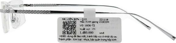 Gọng Kính Unisex Vigcom VG1606