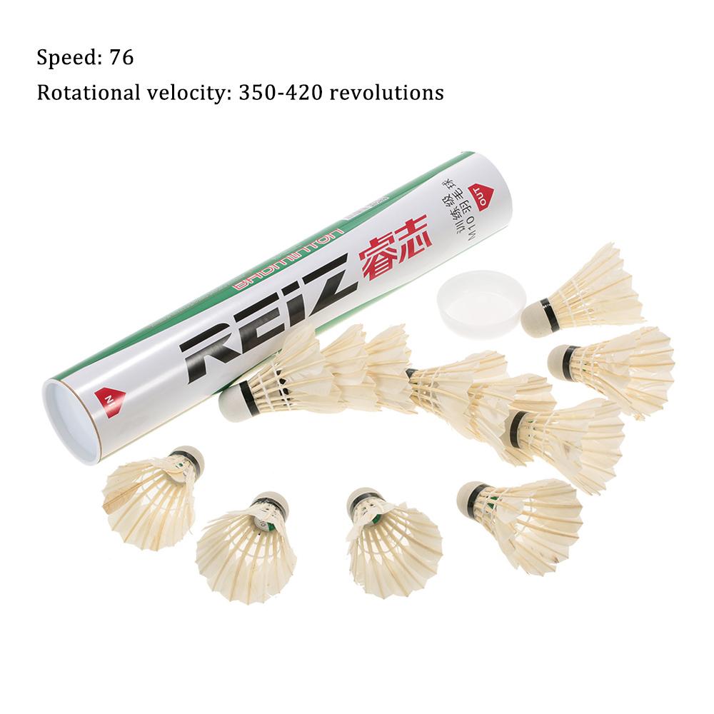 Set 12 Quả Cầu Lông Ngỗng / Lông Vũ Chuyên Dụng