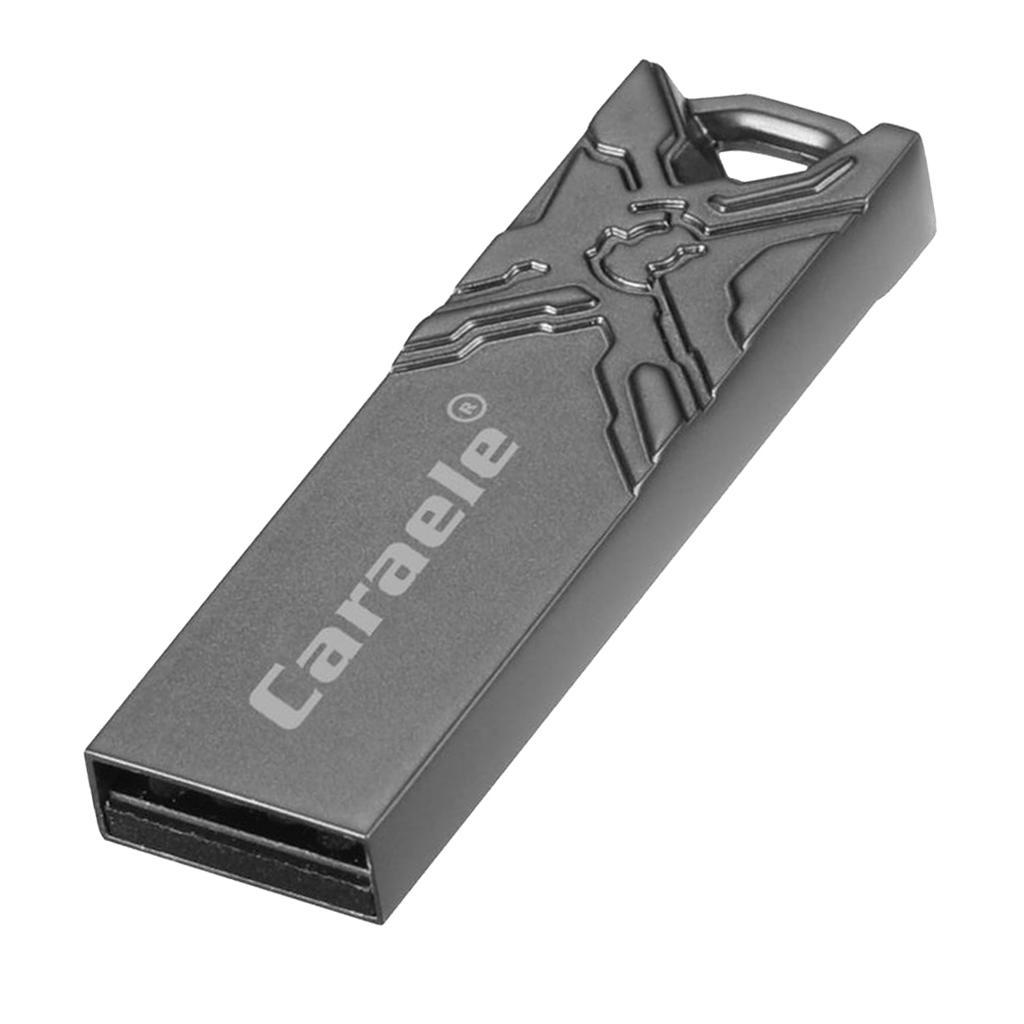 High Speed USB 2.0 Flash Drive Stylish Design for PC Computer Grey