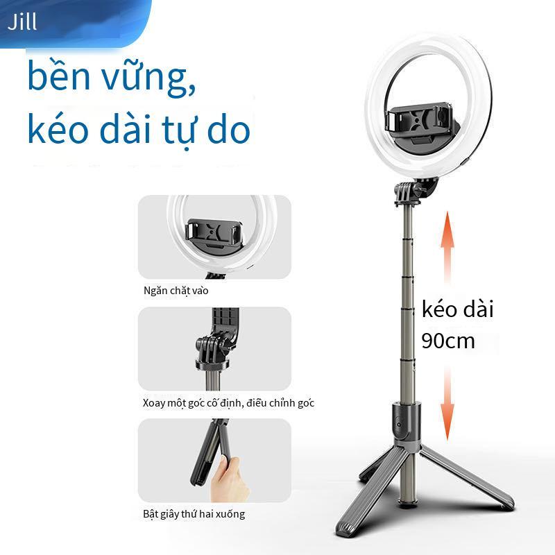 Gậy selfie lấp đầy ánh sáng tích hợp L07 mới tốt nhất với chân máy phát sóng trực tiếp điều khiển từ xa bluetooth